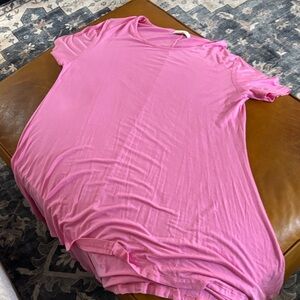 Simply Southern Pink Short-Sleeve Crewneck Tee